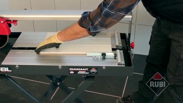 Rubi DU-200 Basic Line Long bed Electric Tile Saw from Tradetiler.com смотреть онлайн