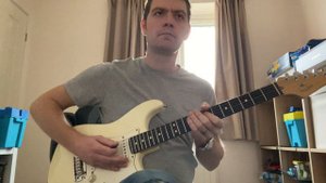 Crosstown Traffic - Jimi Hendrix Guitar Run Through / Cover (Nigel Martin)
