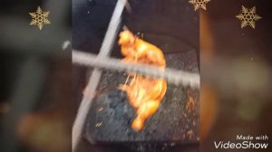 Копчение в  200литровой бочке