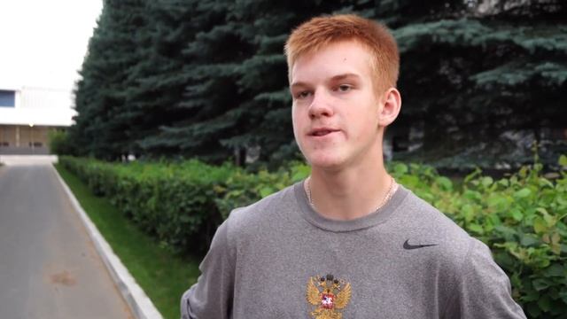 Защитник U18 Данила Журавлёв: В трёх словах о себе? Отзывчивый, добрый и рыженький смотреть онлайн