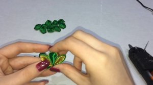 Новогодние бантики. Канзаши. МК.