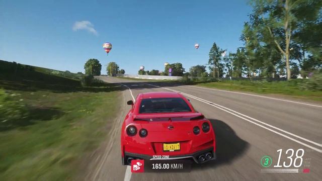 Forza Horizon 4/Nissan GTR R35 2017 смотреть онлайн