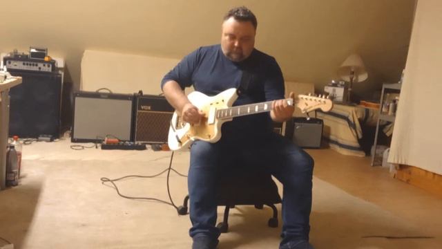 EASTER SKETCH . SQUIER JAZZMASTER 40TH , VOX AC 30 смотреть онлайн