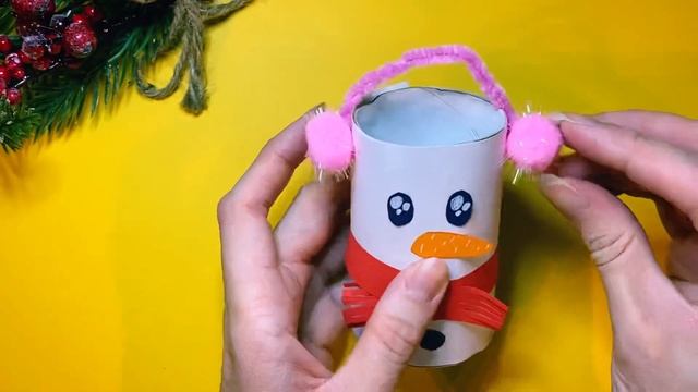 4 легкие поделки из бумаги для детей к Новому году. Новогодние поделки. Поделки. Christmas DIY #diy