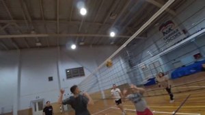 Волейбол от первого лица. First person volleyball.