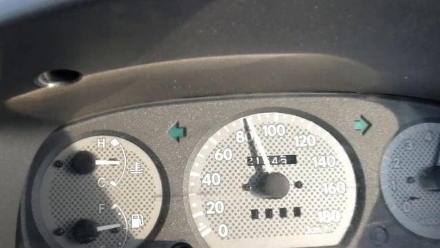 Разгон Toyota Cami 1999г. АКПП HD-EP