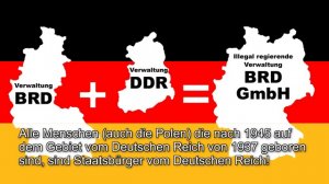 Die BRD-GmbH und das Deutsche Reich von 1937