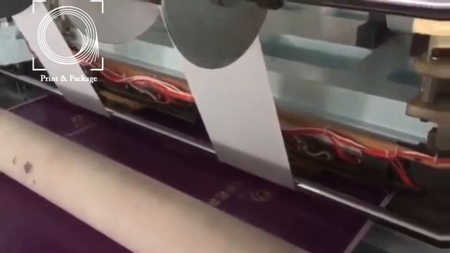 Автоматическая машина для тиснения фольгой рулонного материала TYM1300 смотреть онлайн