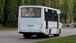 Новый ПАЗ-3204 "Вектор" на 54 маршруте.