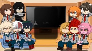 BNHA react to Transfer Students as Soukoku