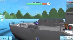 DRIVING THE NEW DESTROYER! (ROBLOX Sharkbite)