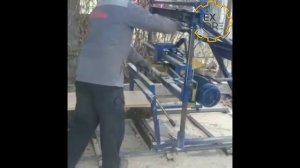 Дисковая углоповоротная пилорама