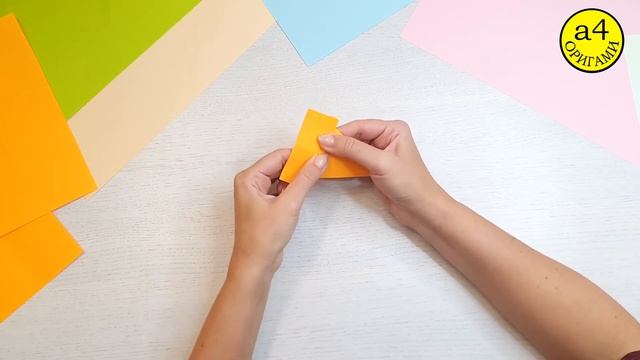 ОРИГАМИ ПТИЧКА ИЗ БУМАГИ  ORIGAMI BIRD