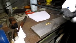 Нож  Эвенкийский (клинок)из 50хга (рессора)