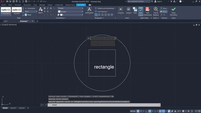 AutoCAD How To Add Text смотреть онлайн