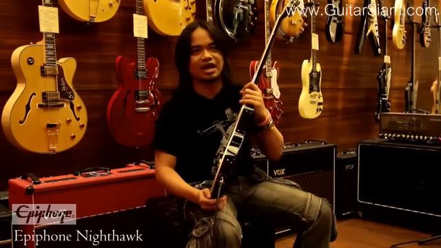 Epiphone Nighthawk @ GuitarSiam.com смотреть онлайн