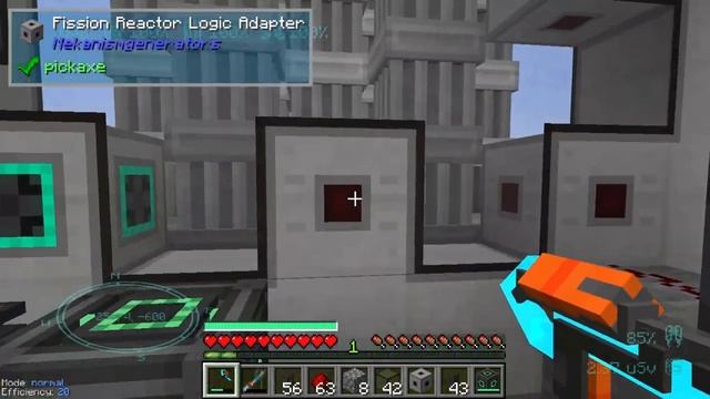 Fission Reactor Logic Adapter ? SAFE your reactor ? Mekanism Tutorial 1.16 ? English