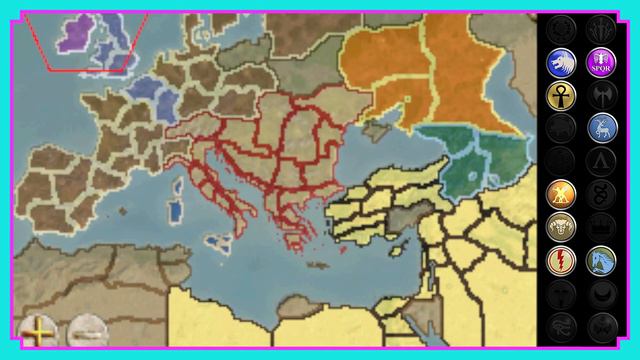 Timelapse | Rome Total War | Aggressive AI | All Factions at War | A.I. Only