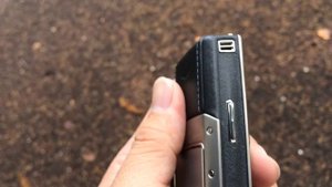 Original Vertu Ascent black leather 2007.