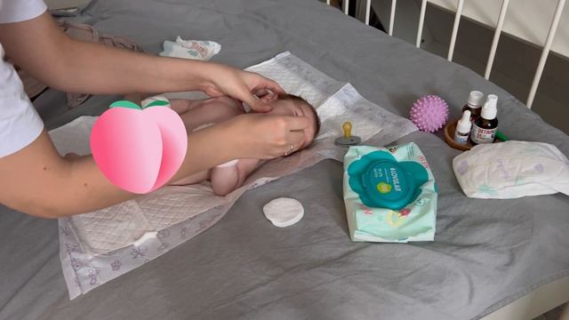 Утро с новорождненным. Уход за грудничком.