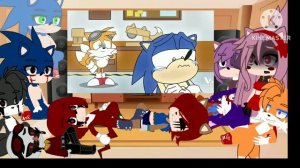 EXE'S & Sonic Reacts To There's Something About Amy||Parts 3 of 4||+S.H Tails & S.A.A Amy||