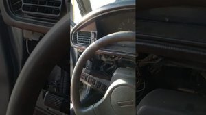 Мазда 626 Полный разборка панель и печка