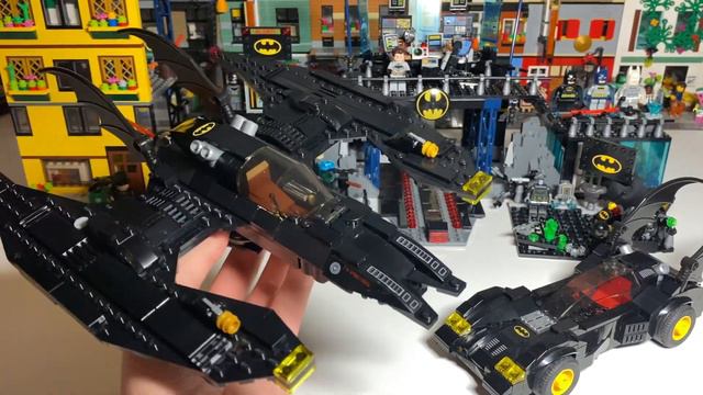 ВЕСЬ МОЙ ЛЕГО БЭТМЕН / БЭТВИНГ, БЭТМОБИЛЬ, БЭТПЕЩЕРА / Лего / Lego
