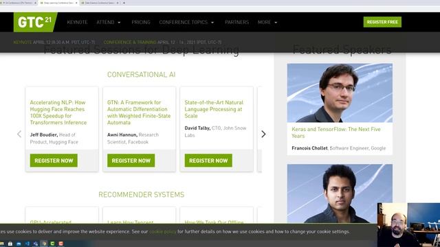 My 3 Picks for the FREE GPU Technology Conference (GTC21) Presentations
