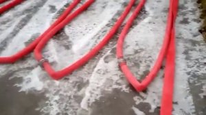 Пожарный-спасатель. Испытание пожарных напорных рукавов