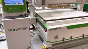 Автосмена woodtec 2030 Серво Наличия взгляд изнутри Синтек
