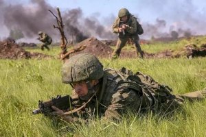 Штурм позиций ВСУ у населённого пункта Спорное.