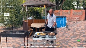 Идеальный картофель на мангале (на шампурах) и сочный карп на решетке