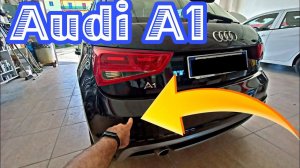 Audi A1 Как снять задний бампер