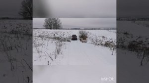 Geely Atlas на бездорожье. (12.01.2020)