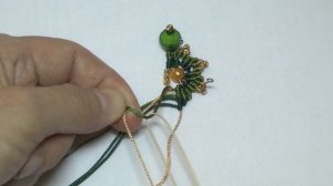 Браслет макраме