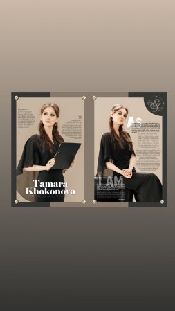Выход на международный уровень начался с шикарного глянца «The Beauty QUEEN»