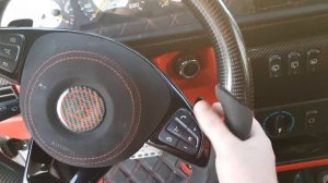 Mercedes-Benz G-Class карбоновый руль KubaY Design