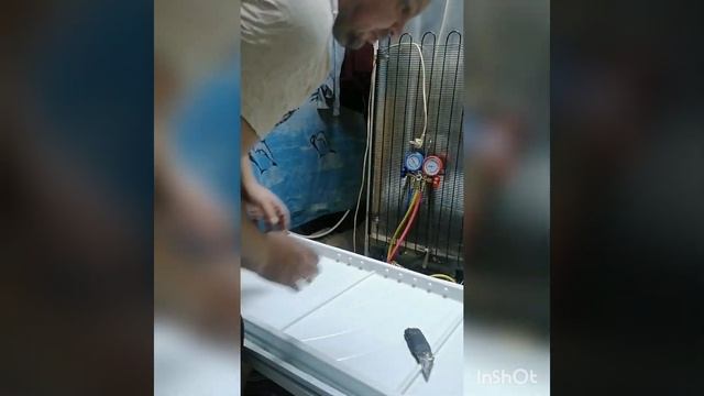 замена уплотнителя на холодильнике позис))))
