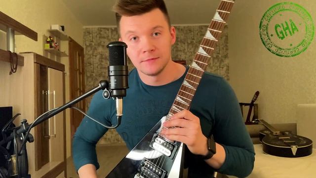 Обзор гитары - Grover Jackson RR-c.u.60 смотреть онлайн