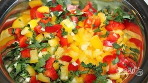 Мясной рулет из фарша с начинкой