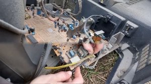 Сколько МЕДИ в телевизоре "JVC". Цветной ТВ-приёмник в металлолом