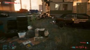 Cyberpunk 2077 Gameplay - Delamain Car #7 Retrieval