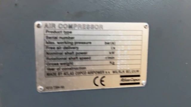 Schraubenkompressor Atlas Copco GX5 FF - Nr. 449 смотреть онлайн