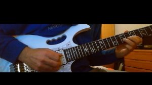 Ibanez jem7 V WH Modded Fago.Calebro.com - P.U. Neck push on test