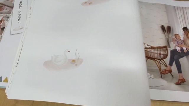 Видеообзор обоев Casadeco "Rose n Nino" (Франция) смотреть онлайн