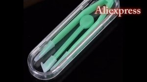 Футляр для контактных линз, цветной, с пинцетом и присоской, на Aliexpress