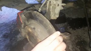 Как снять левый привод на VOLVO 440,460,480