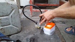 Yamaha ПРОВЕРКА БЕНЗОНАСОСА