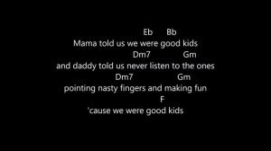 mama said lukas graham lyrics and chords