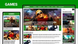 Games - Игровой шаблон для uCoz